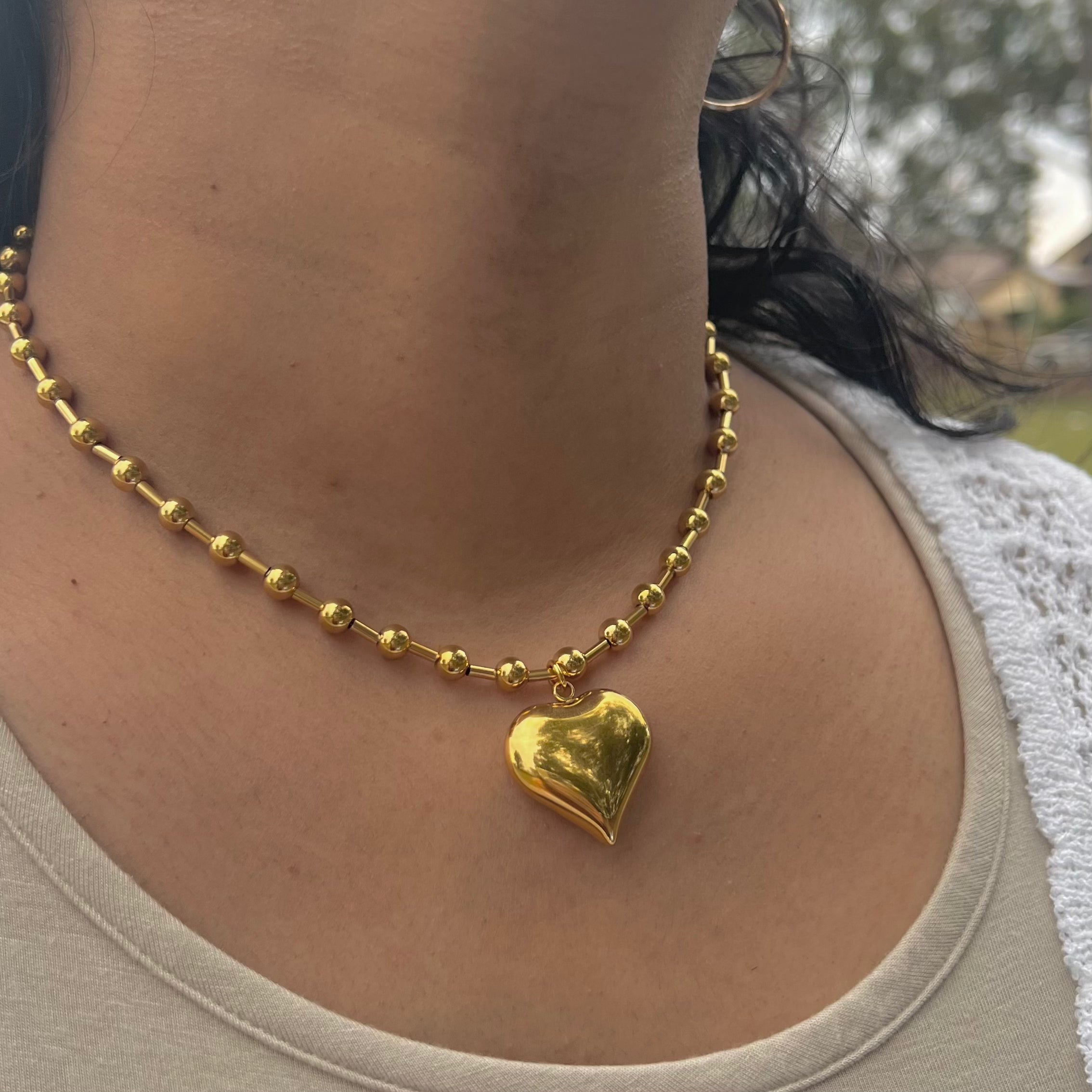 Dianne Heart Necklace