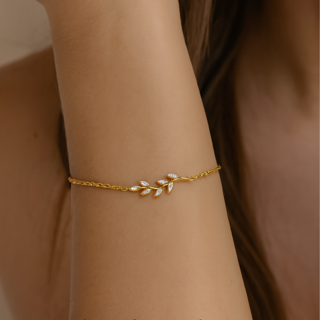 Liora Leaf Bracelet