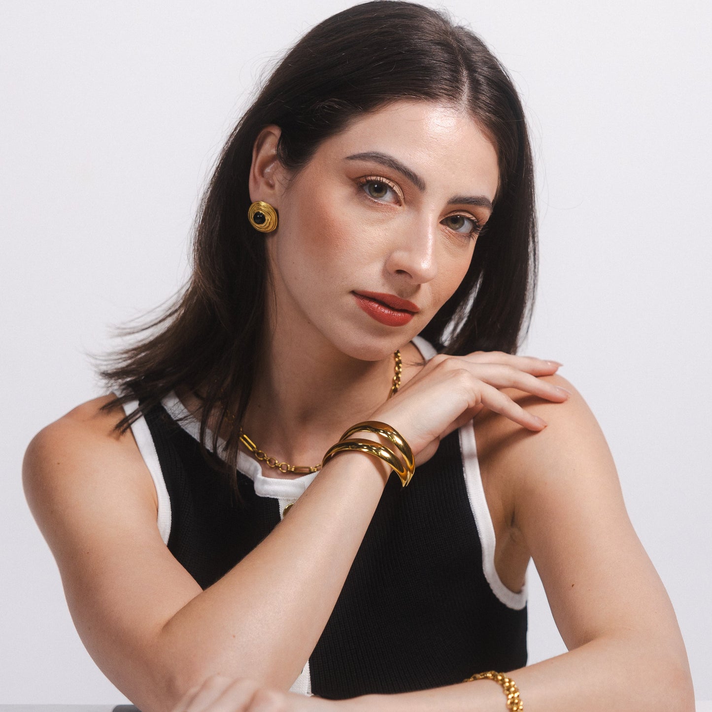 AMIRA AGATE EARRINGS
