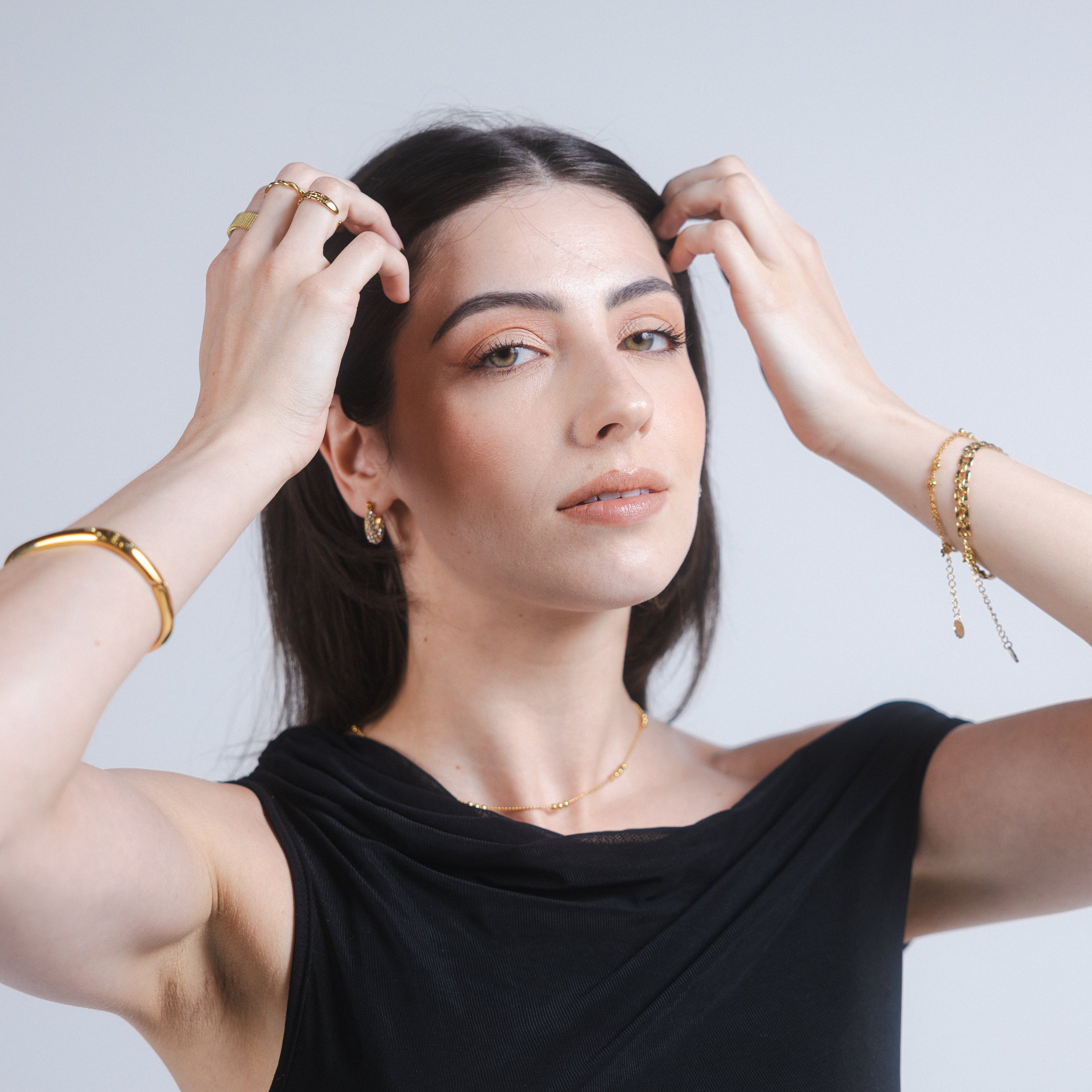 Mira Dainty Zircon Hoops