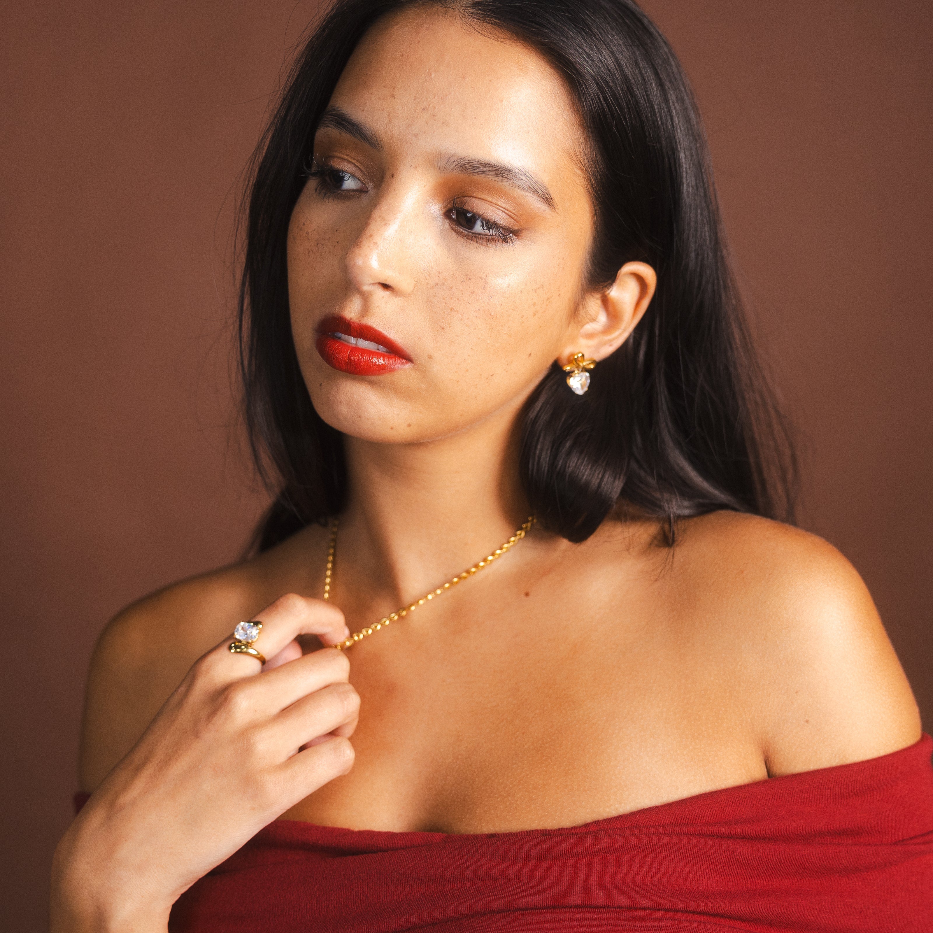 Stella Heart Earrings