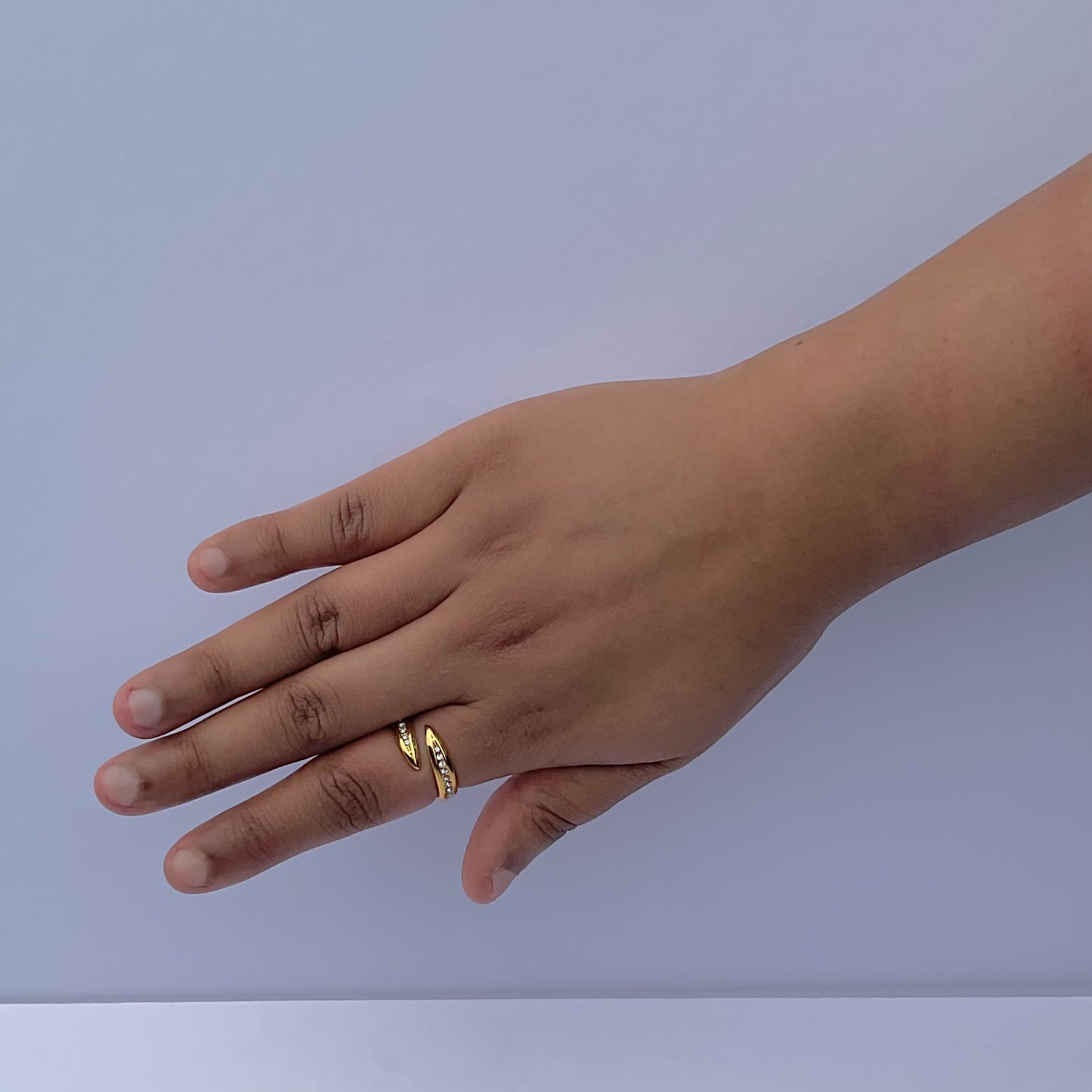 KIRA PAVE ZIRCON RING