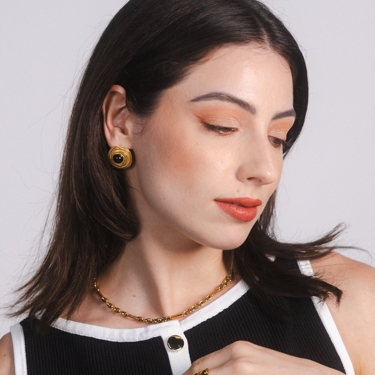 AMIRA AGATE EARRINGS