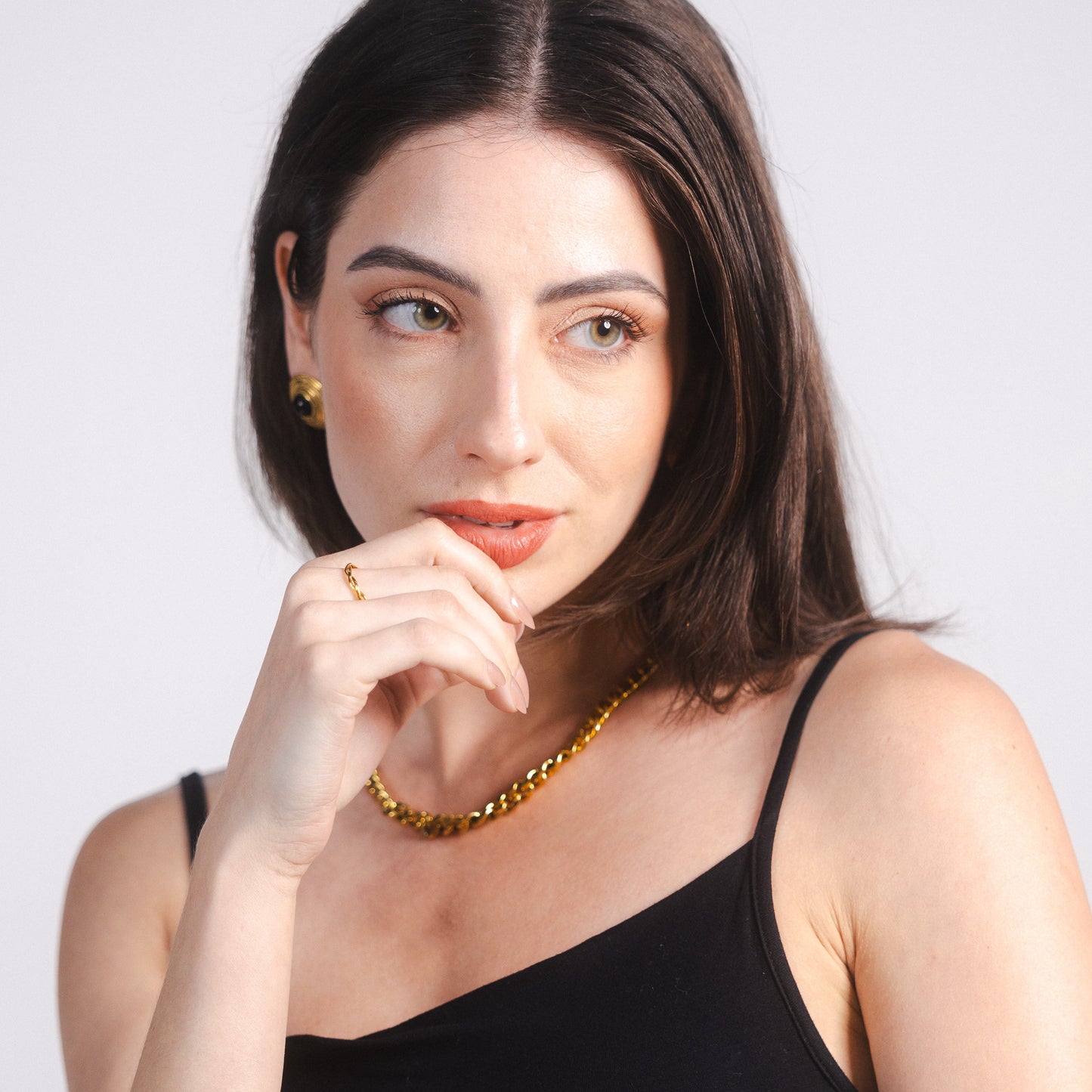 PIA CUBAN NECKLACE