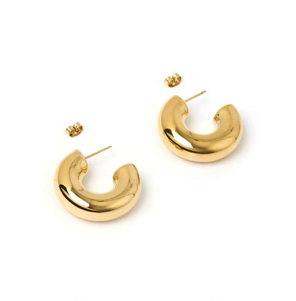 CELINE CHUNKY HOOP EARRING