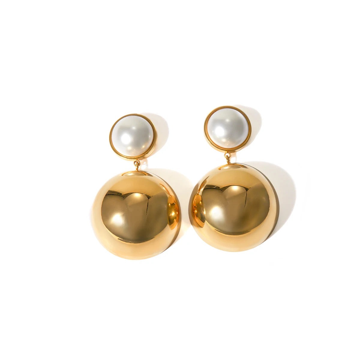 SOLANE HEMISPHERE DROP EARRING