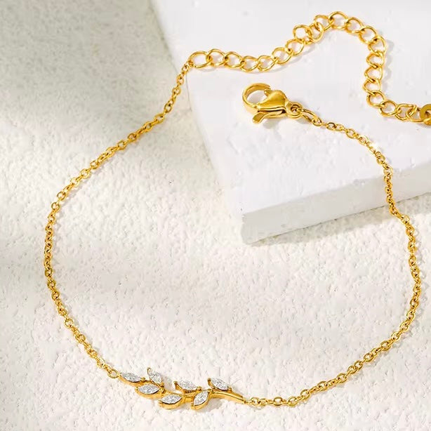 Liora Leaf Bracelet