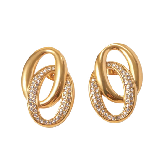 OLIVIA DOUBLE HOOP EARRINGS