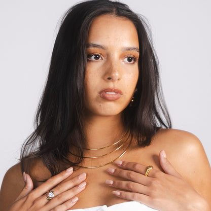 CAMILA CROISSANT RING