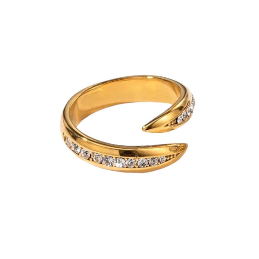 KIRA PAVE ZIRCON RING