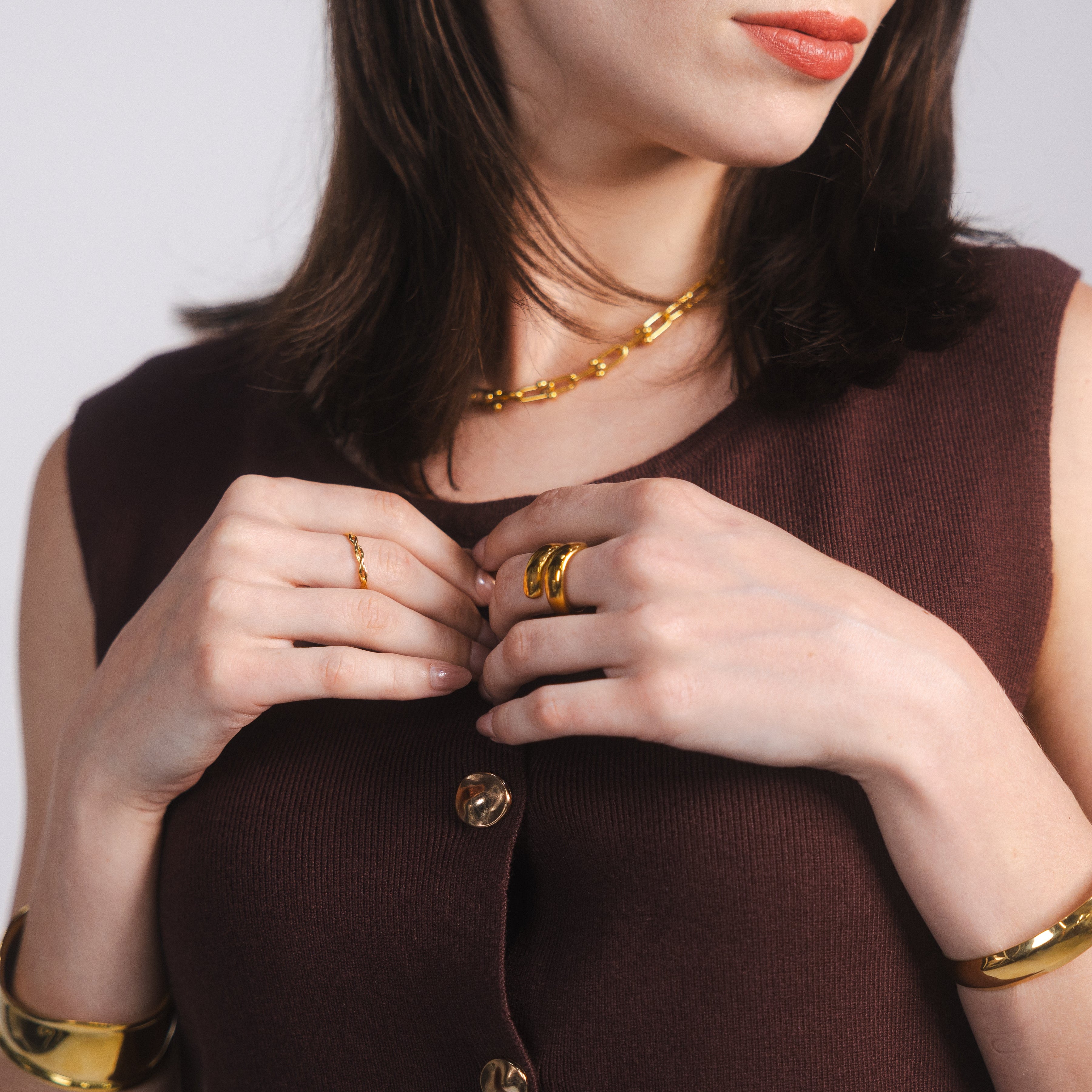 LULU TWISTED RING