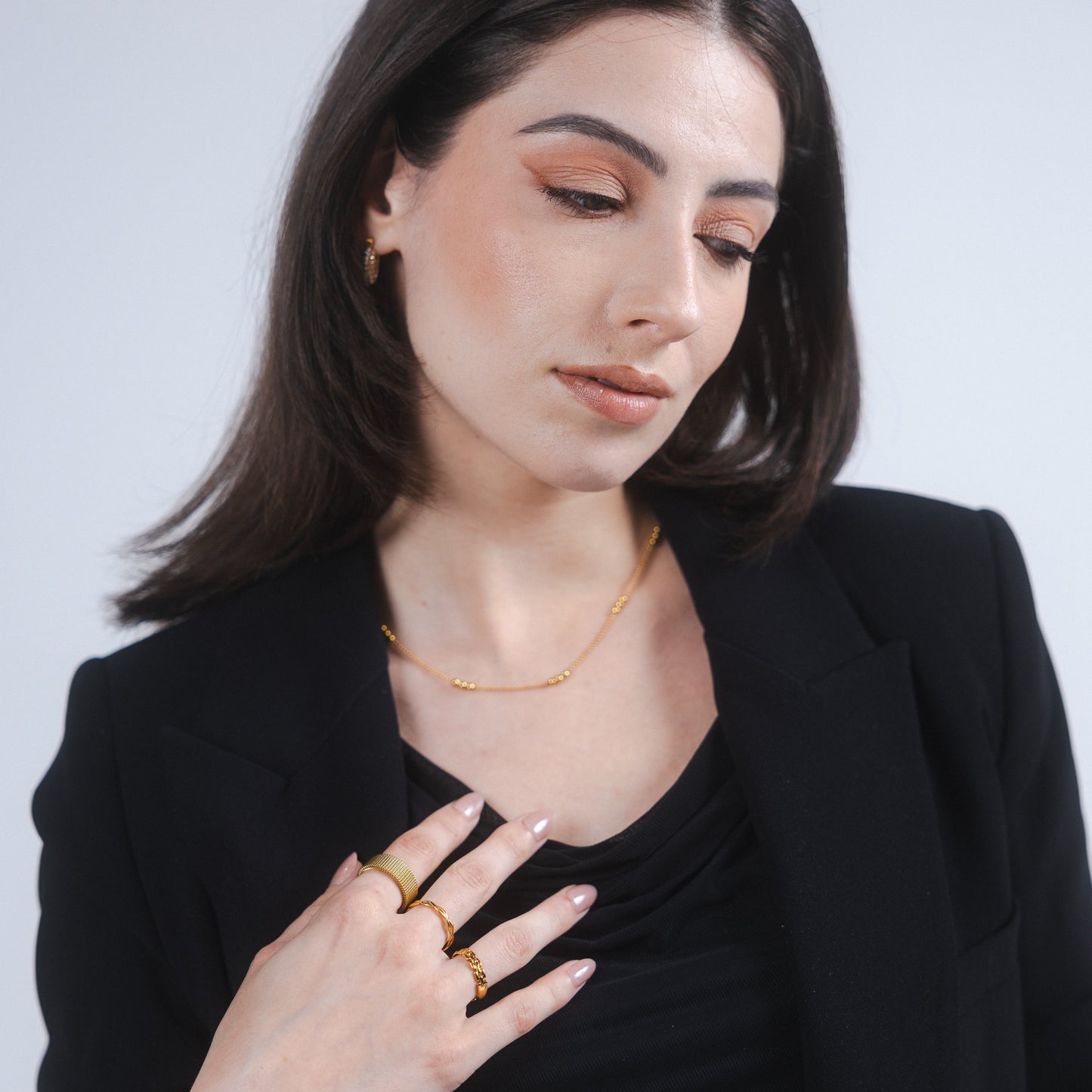 NIA BRAIDED RING