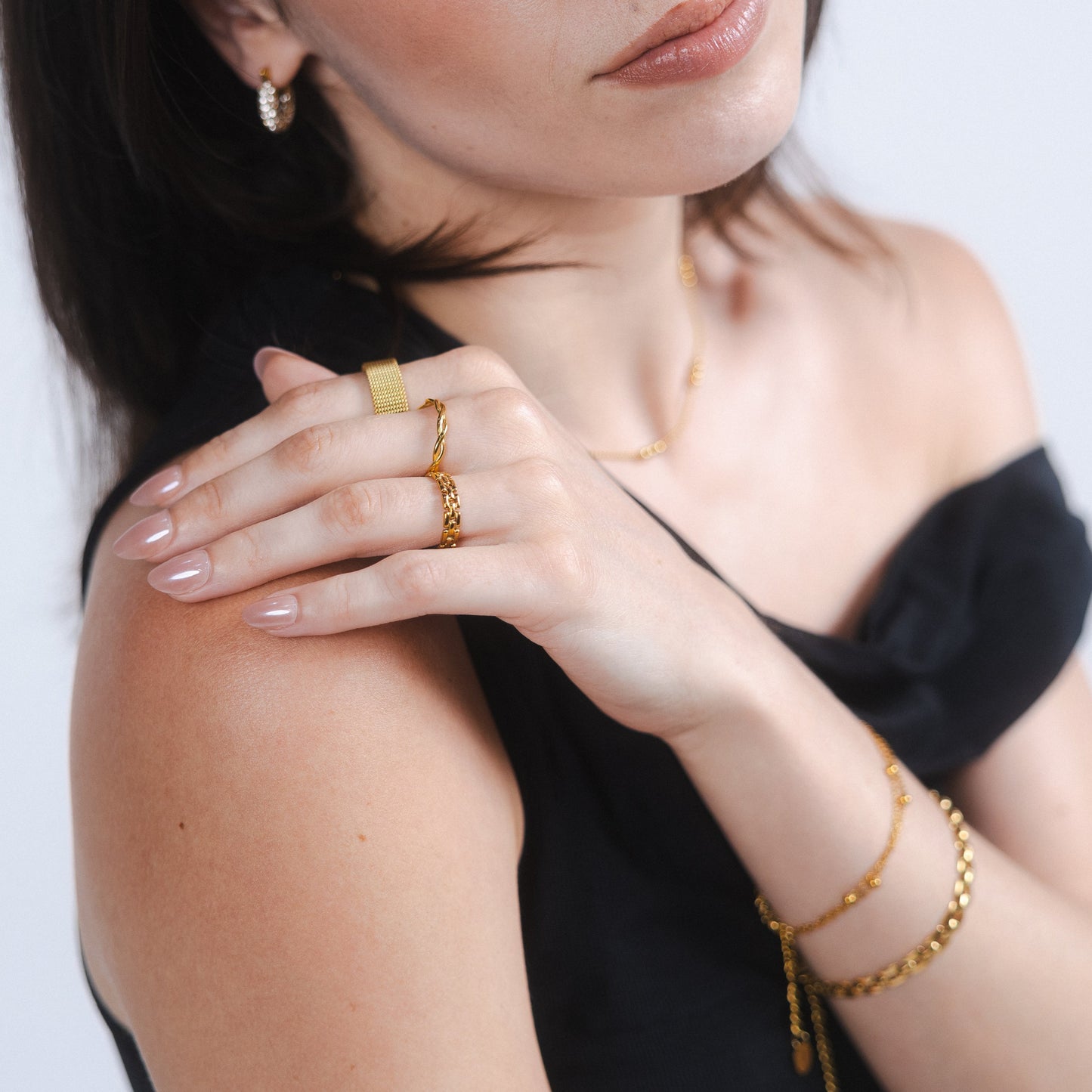 BAILEY WIDE BELT BRACELET