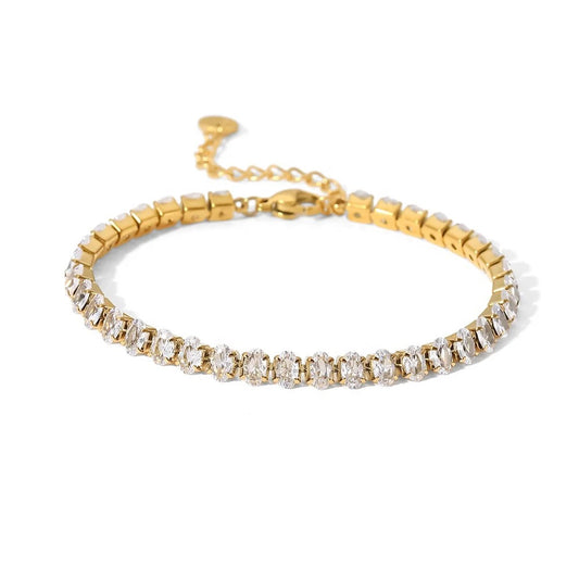 ISABELLA OVAL-CUT BRACELET