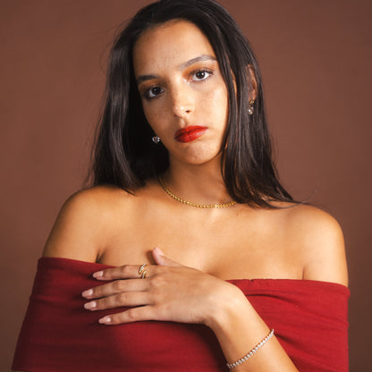 ISABELLA OVAL-CUT BRACELET
