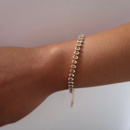 ISABELLA OVAL-CUT BRACELET