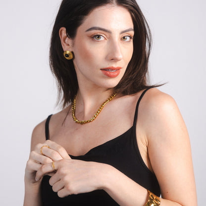 PIA CUBAN NECKLACE