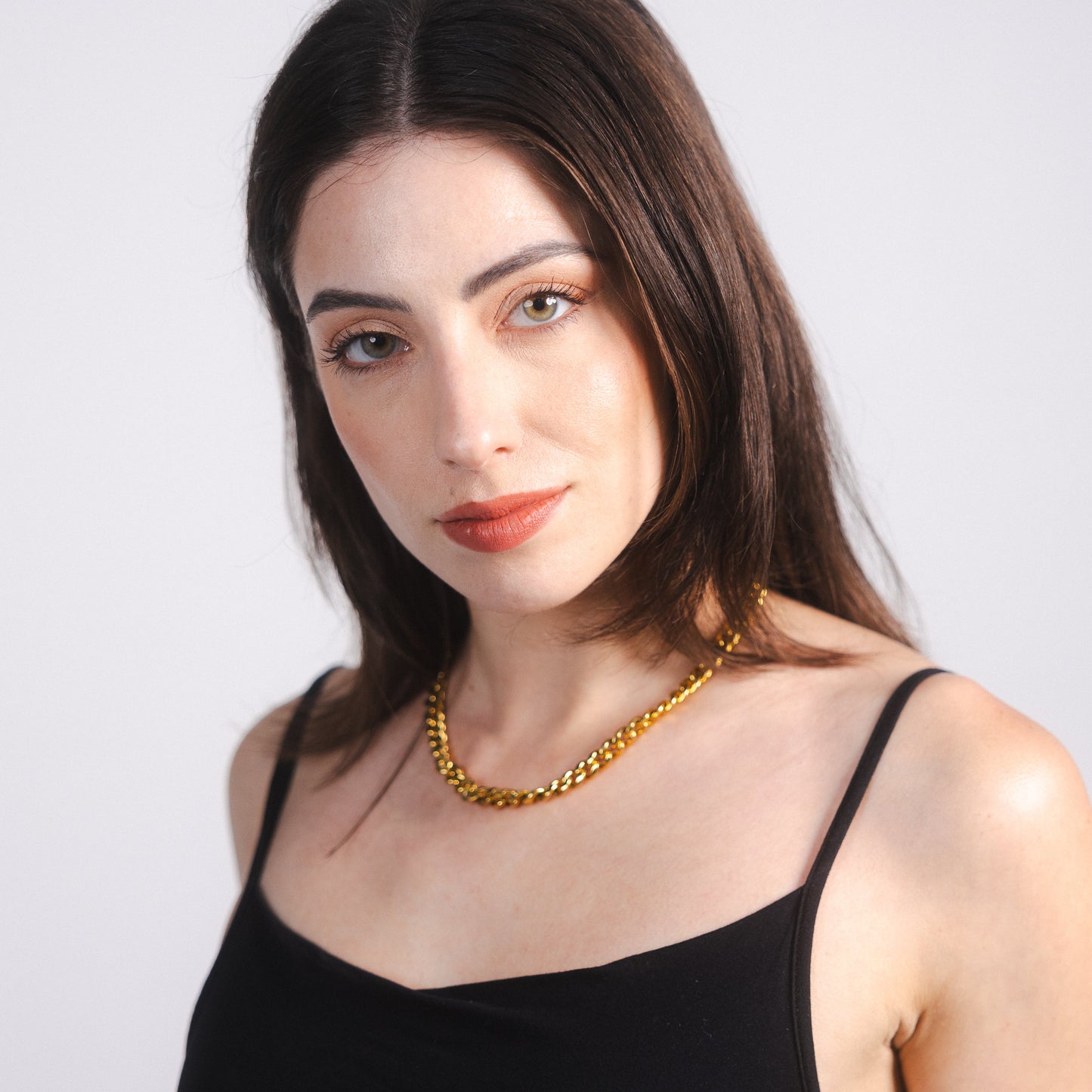 PIA CUBAN NECKLACE