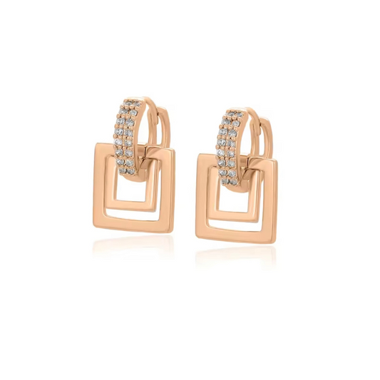 Daphane Rose Gold Earrings